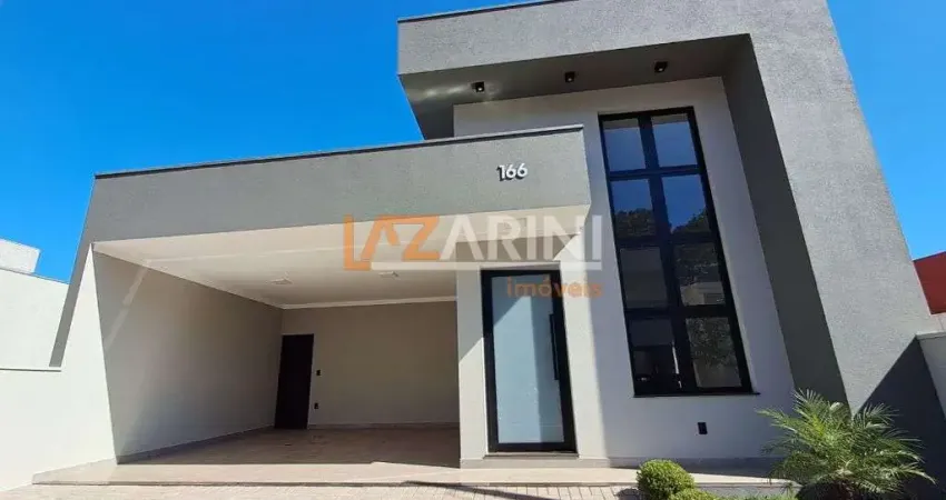Casa em condomínio fechado com 3 quartos à venda na Avenida Pedro Muszkat, 911, Residencial Samambaia, São Carlos