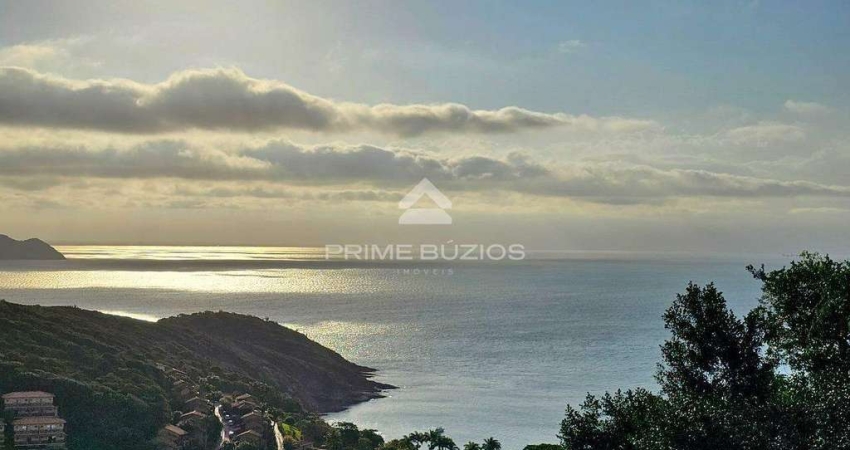 Terreno com vista pro mar a venda em João Fernades, Armação dos Buzios, RJ