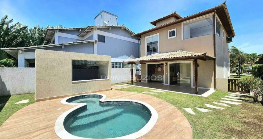 Casa em condomínio a venda com 3 suítes, piscina privativa em Manguinhos, Armação dos Buzios