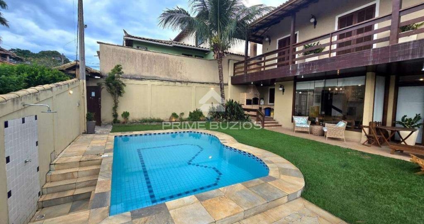 Casa à venda, 4 quartos, 2 suítes, 3 vagas, Geribá - Armação dos Búzios/RJ