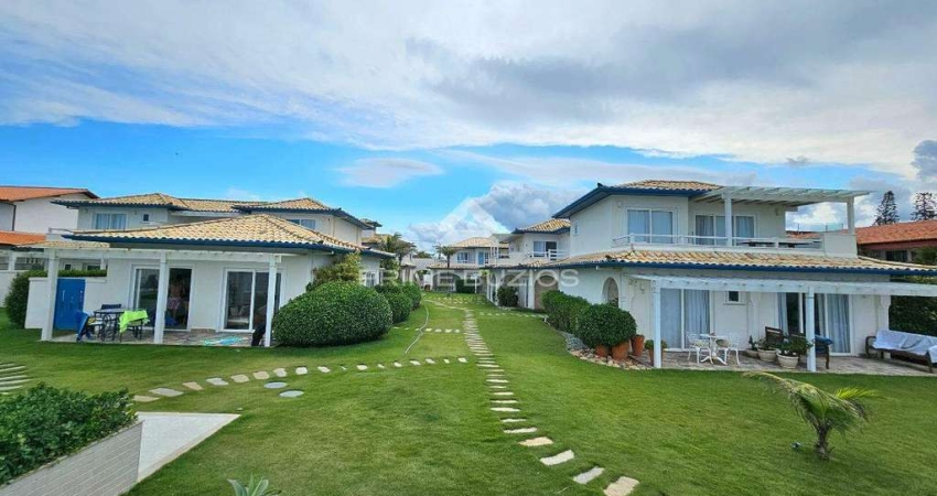 Casa à venda em condomínio frontal mar, com 1 suíte, na praia Rasa, Armação dos Buzios RJ