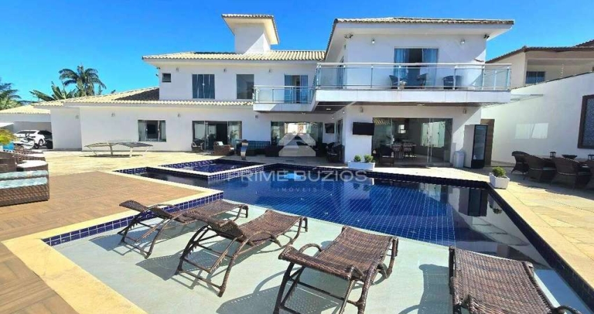 Casa independente à venda com 10 quartos, 8 suítes, piscina em Geriba, Armação dos Buzios RJ
