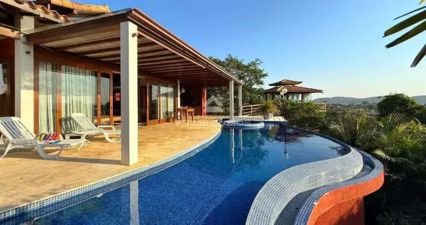 Casa à venda, 7 quartos, 7 suítes, 4 vagas, João Fernandes - Armação dos Búzios/RJ