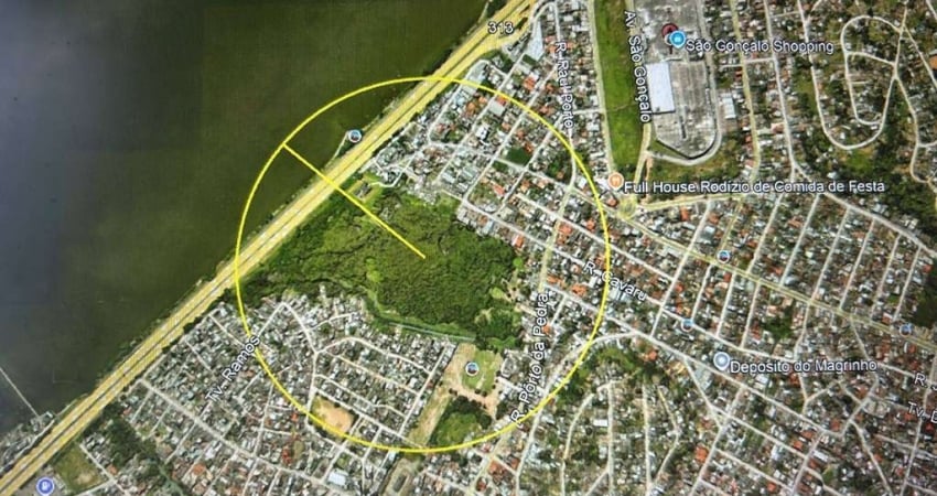 Vendo em São Gonçalo com entrada para a Br área industrial/comercial