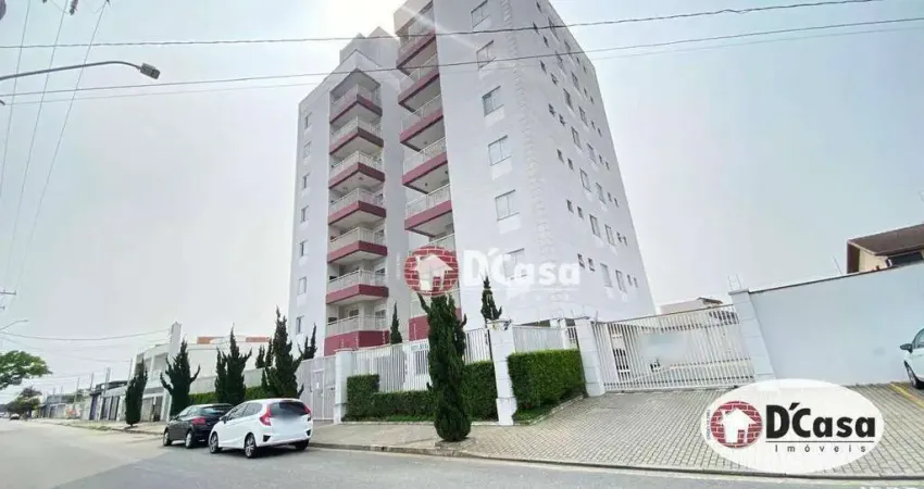 Apartamento à venda com 2 quartos, varanda gourmet e 2 vagas, bairro Jardim Oasis, Taubaté-SP.