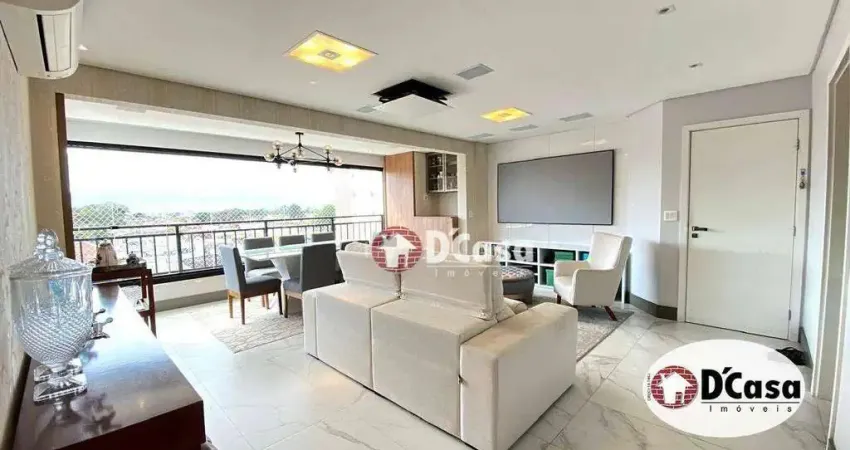 Apartamento semimobiliado à venda com 104m2, condomínio Toscana, bairro Centro, Taubaté-SP.