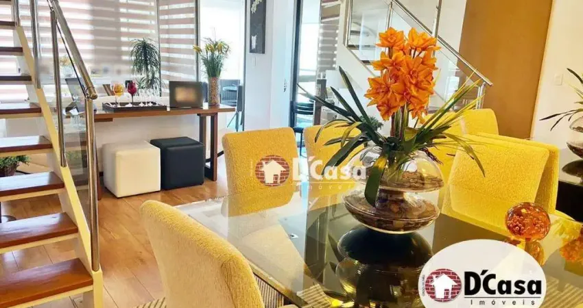 Belíssimo apartamento a venda com 132m² e ampla área de lazer no Residencial Jabuticabeiras, próximo a Via Dutra, Taubaté-SP