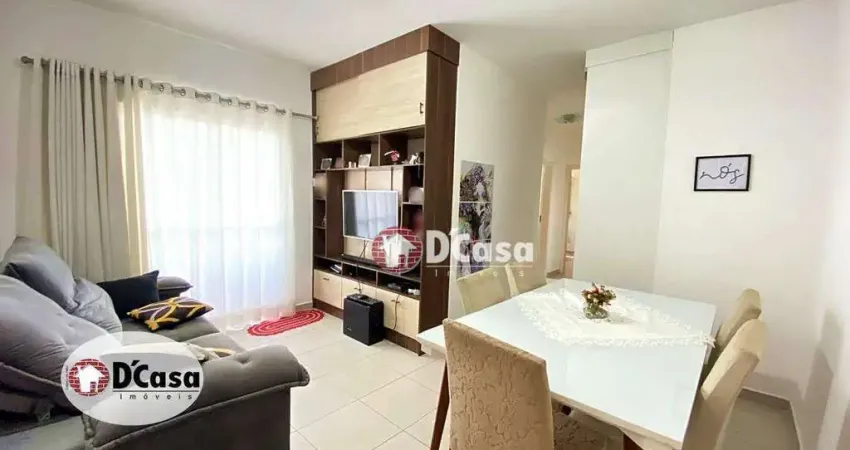 Apartamento à venda com 2 quartos e armários planejados, bairro Parque São Luiz, Taubaté - SP.