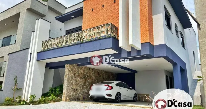 Belíssima casa à venda com 3 suítes e fino acabamento, no condomínio Cyrella, Taubaté-SP