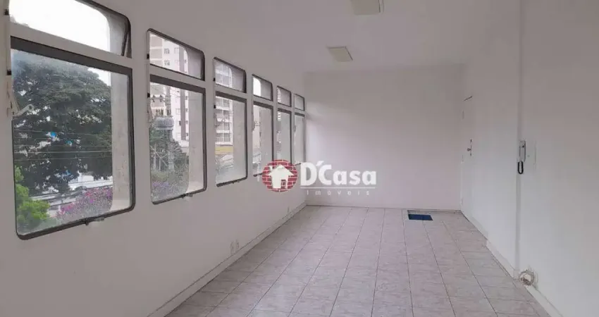 Sala comercial para locação com 34m² ao lado da Prefeitura Municipal na região Central de Taubaté/SP