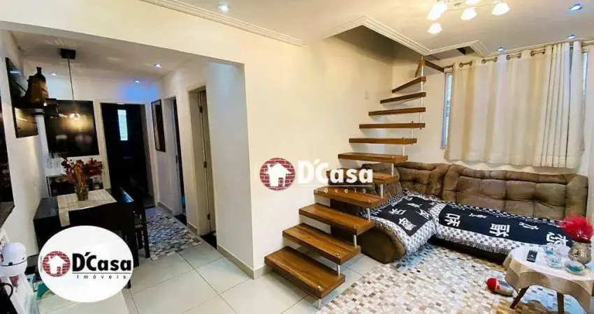 Apartamento duplex à venda com 3 quartos, terraço gourmet e lazer com piscina, próximo ao Centro, Taubaté-SP.