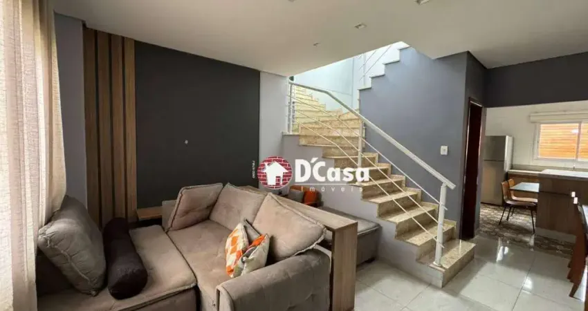 Casa com 3 dormitórios para alugar, 121 m² por R$ 4.380/mês - Vila Areao - Taubaté/SP