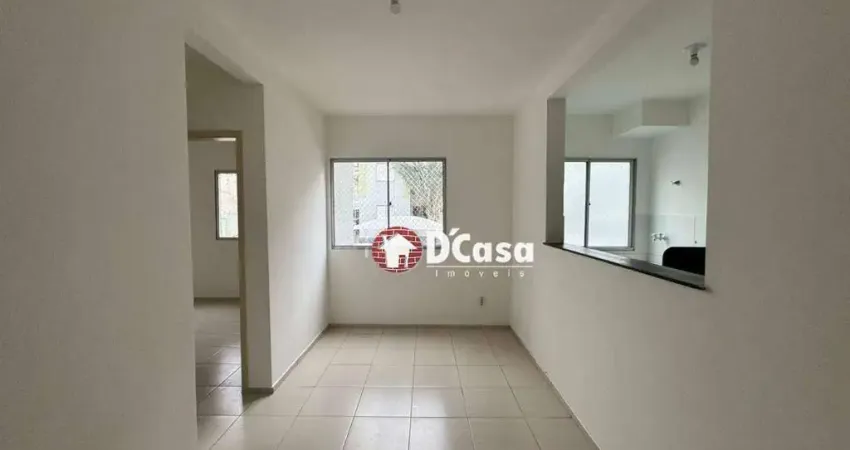 Apartamento com 2 dormitórios para alugar, 48 m² por r$ 1.300/mês - esplanada independência - taubaté/sp