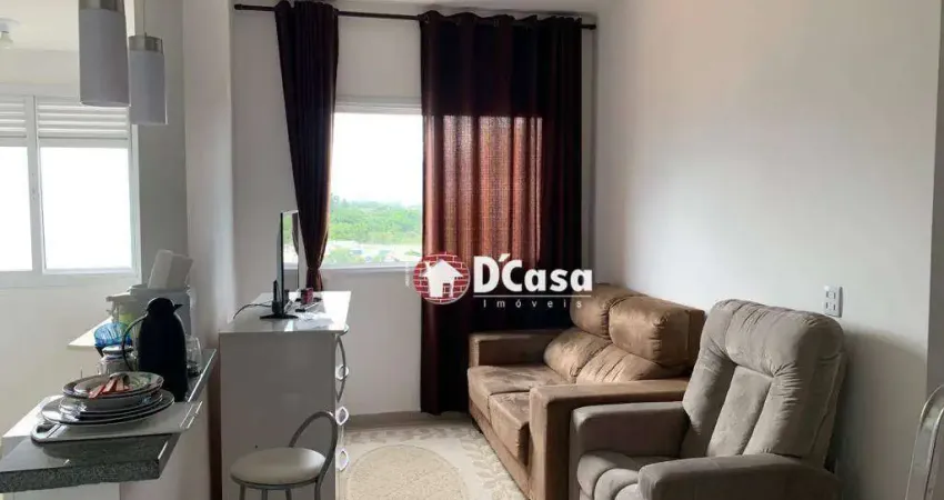 Apartamento com 2 dormitórios para alugar, 58 m² por r$ 2.023,83/mês - rancho grande - taubaté/sp