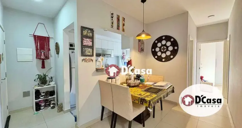 Apartamento à venda com 2 quartos, varanda e armários planejados, bairro vila são josé, taubaté - sp