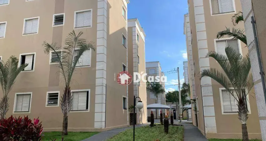 Apartamento com 2 dormitórios para alugar, 45 m² por r$ 1.146,04/mês - vila são josé - taubaté/sp