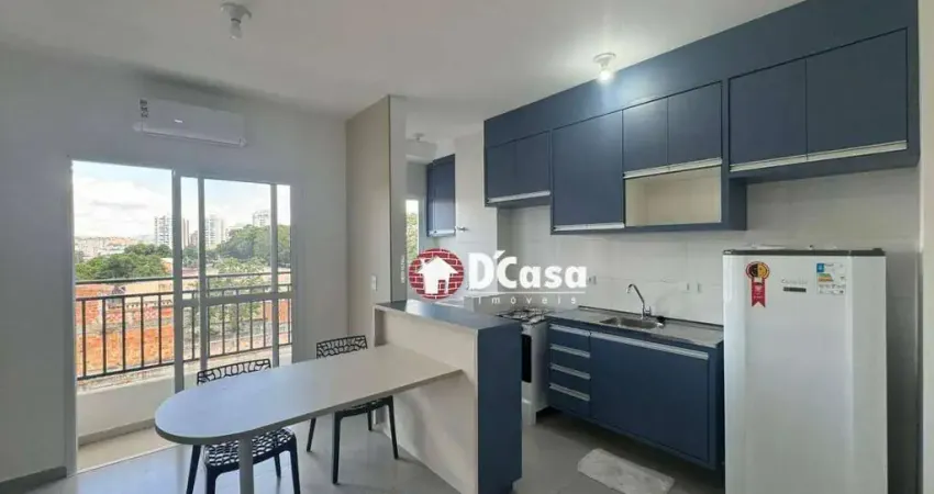 Apartamento com 2 dormitórios para alugar, 50 m² por r$ 2.180,00/mês - chácara do visconde - taubaté/sp