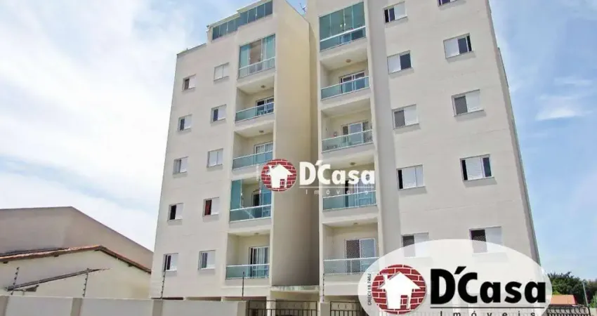 Apartamento à venda com 2 quartos e sacada, condomínio Di Napoli, bairro Baronesa, Taubaté-SP.