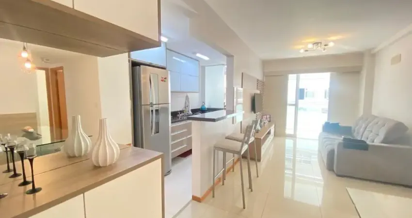 Apartamento vista parcial mar, 2 quartos, 1 vaga e lazer completo