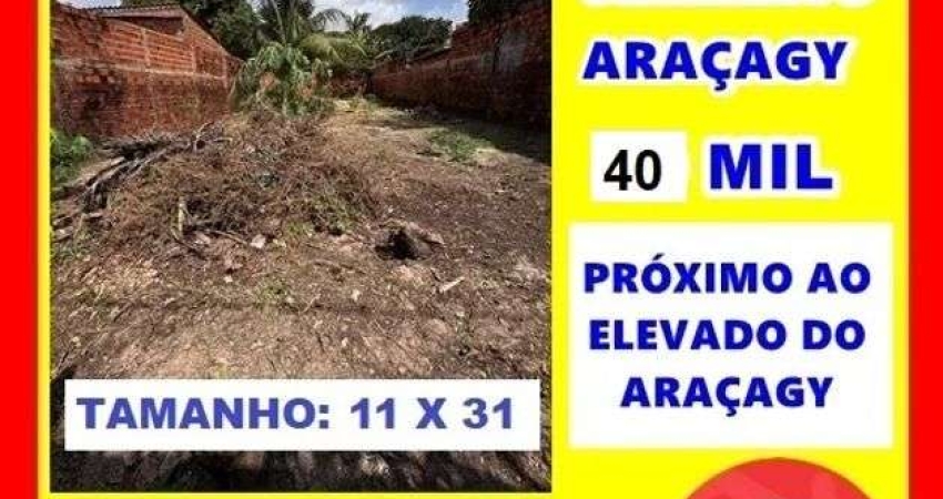 Terreno à venda na Rua Chicago, 10, Mata, São José de Ribamar