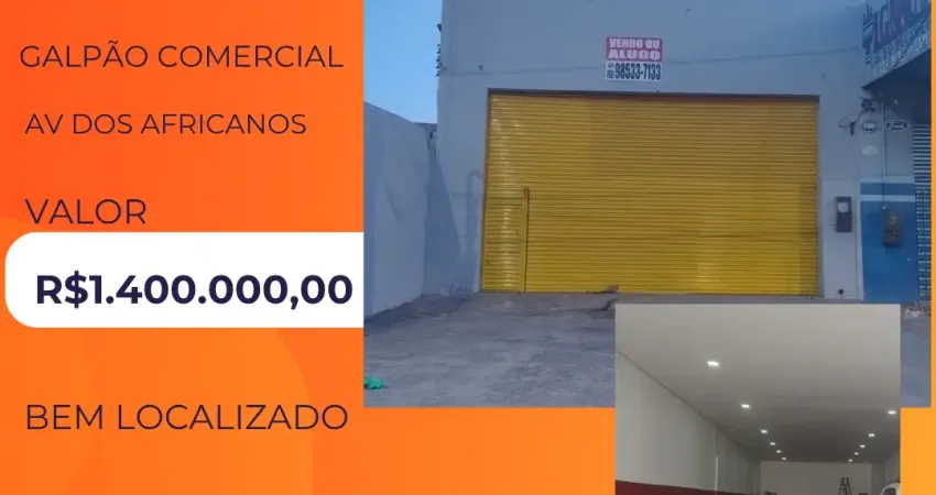 Barracão / Galpão / Depósito com 1 sala à venda na Avenida dos Africanos, Coroadinho, São Luís