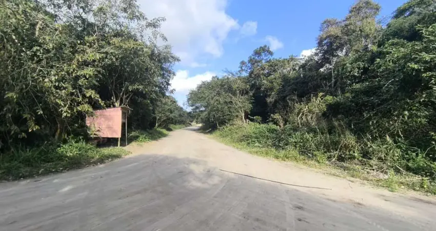 Terreno à venda na Rua Francisco de Assis dos Santos esquina com a avenida Garça Vermelha, Guaraú, Peruíbe