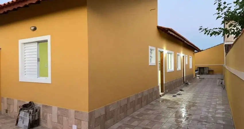 Casa para Venda em Itanhaém, Balneario Verde Mar, 2 dormitórios, 1 suíte, 1 banheiro, 2 vagas