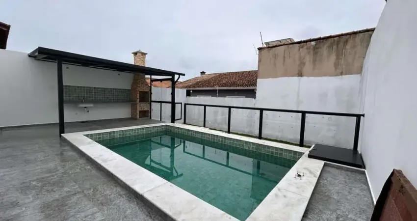 Casa Alto Padrão para Venda em Peruíbe, São João Batista, 3 dormitórios, 3 suítes, 1 banheiro, 4 vagas