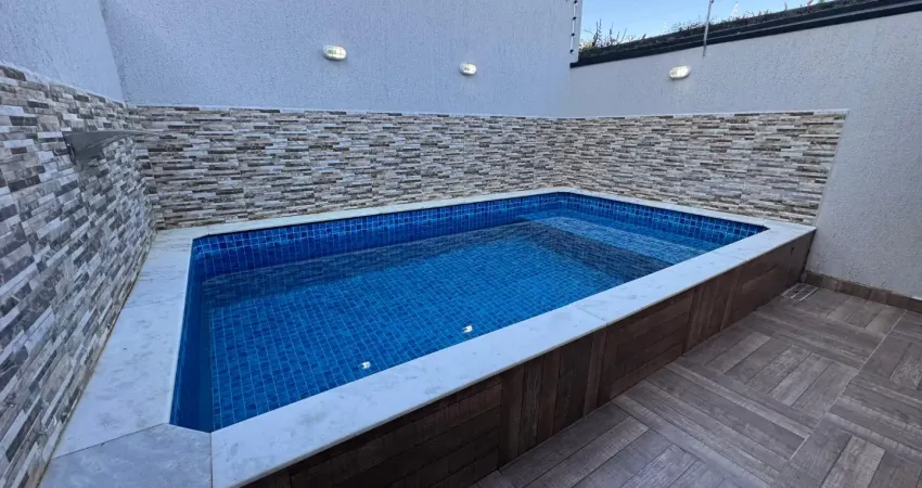 Casa com piscina e área gourmet a 1,4 km da praia no santa júlia em itanhaém