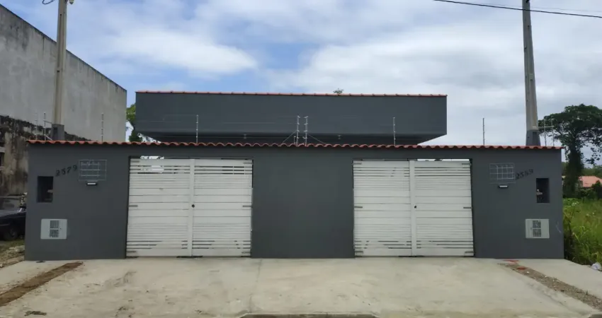 Casa com área gourmet no nova itanhaém – escritura e aceita financiamento!