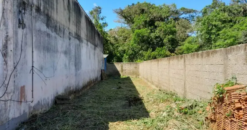Terreno murado com 150m² no bairro loty em itanhaém – lado serra, escritura e entrada facilitada
