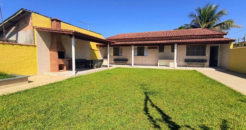 Casa para Venda em Itanhaém, Jardim Lindomar, 2 dormitórios, 1 banheiro, 6 vagas