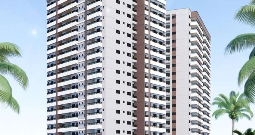 Apartamento para Venda em Praia Grande, Balneário Flórida, 2 dormitórios, 1 suíte, 1 banheiro, 1 vaga