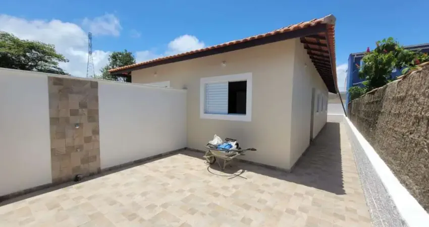 Casa para Venda em Itanhaém, Jardim São Fernando, 2 dormitórios, 1 banheiro, 3 vagas