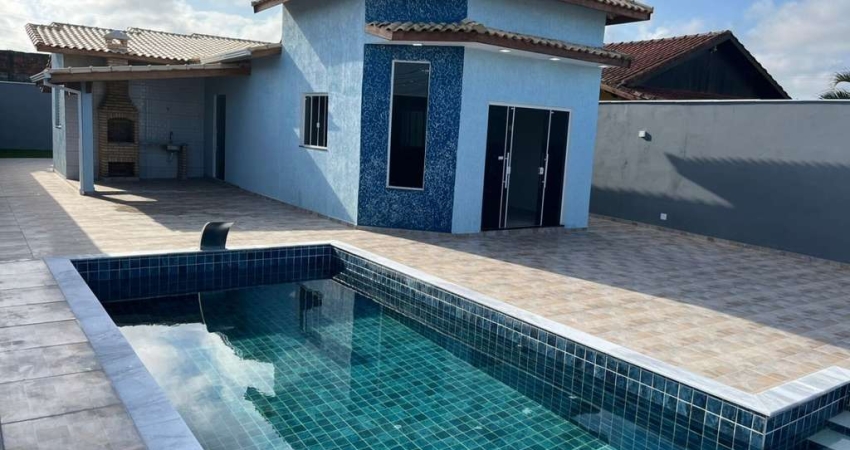 Casa para Venda em Itanhaém, Cibratel 2, 3 dormitórios, 1 suíte, 2 banheiros, 5 vagas