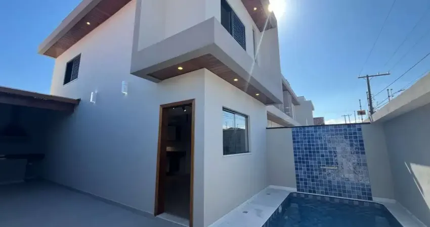 Casa para Venda em Peruíbe, Nova Peruibe, 2 dormitórios, 3 banheiros, 2 vagas