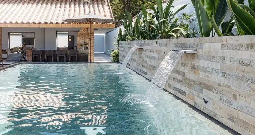 Casa à 800m do mar com piscina e área gourmet, no bairro bopiranga