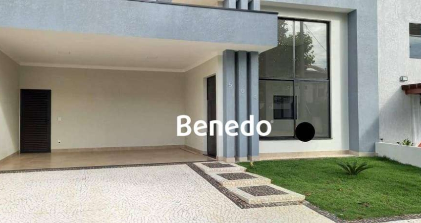 Casa com 3 dormitórios, 165 m² - venda por R$ 1.370.000,00 ou aluguel por R$ 8.210,00/mês - Condomínio Okinawa - Paulínia/SP