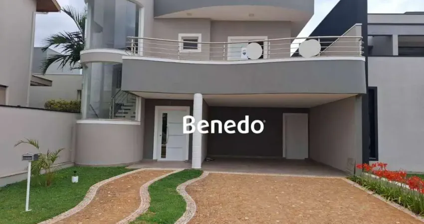 Casa com 4 dormitórios para alugar, 290 m² por r$ 8.833/mês - reserva real - paulínia/sp