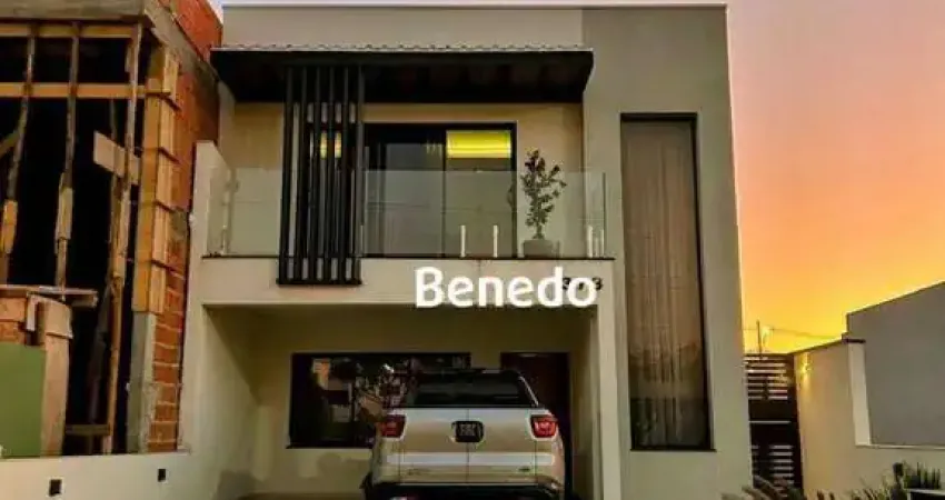 Casa com 3 dormitórios à venda, 190 m² por r$ 1.190.000,00 - condomínio terras da estância - paulínia/sp