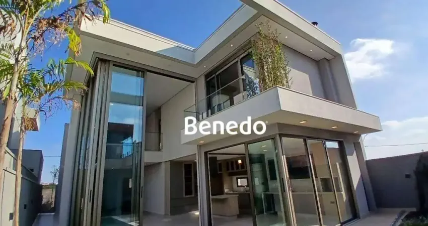 Casa com 3 suítes e um escritório à venda, santorini residencial club - parque brasil 500 - paulínia/sp