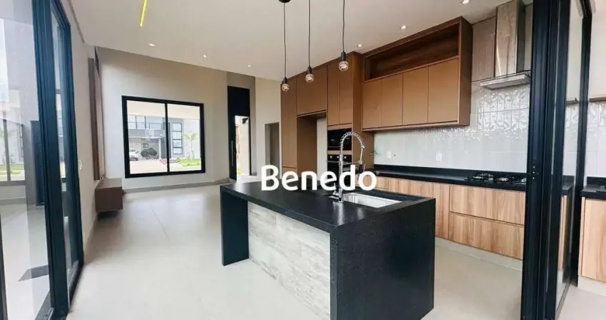 Casa em condomínio fechado com 3 quartos à venda na Rua Raul Federico Fernandes Del Pino, Parque Brasil 500, Paulínia