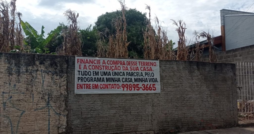 TERRENO COM CONSTRUÇÃO FINANCIADA – JARDIM SANTA MÔNICA – CAMPINAS/SP