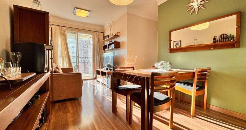 Apartamento com 3 dormitórios à venda, 62 m² por R$ 580.000,00 - Campestre - Santo André/SP