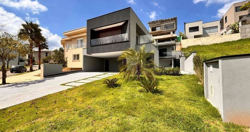 Casa nova, recém construída, com 461 m², 5 suítes no Residencial Gênesis II em Alphaville- Santana de Parnaíba- SP