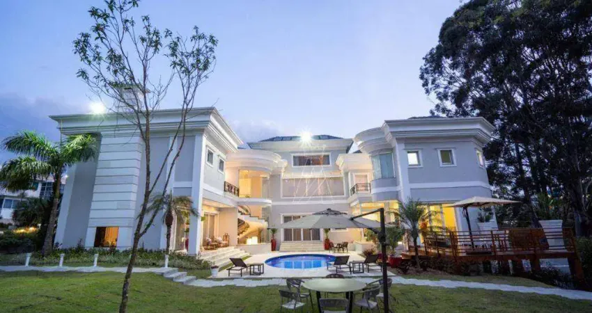 Casa com 6 dormitórios à venda, 1200 m² por R$ 19.000.000,00 - Tamboré - Santana de Parnaíba/SP