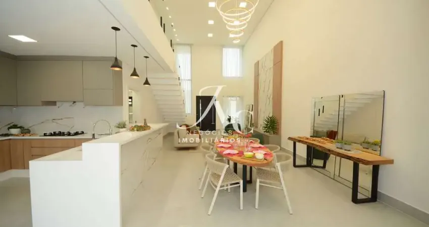 Sobrado à venda no condomínio london park – indaiatuba, com 3 suítes.