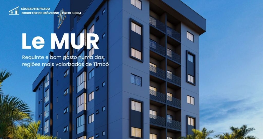 LANÇAMENTO EXCLUSIVO – RESIDENCIAL LE MUR | Bairro das Nações, Timbó