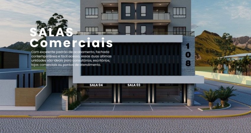 CORRA - ÚLTIMAS UNIDADES COMERCIAIS À VENDA NO CENTRO DE TIMBÓ
