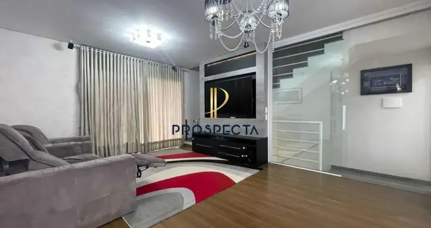 Sobrado semimobiliado com 03 dormitórios sendo 01 suíte no bairro vila verde em